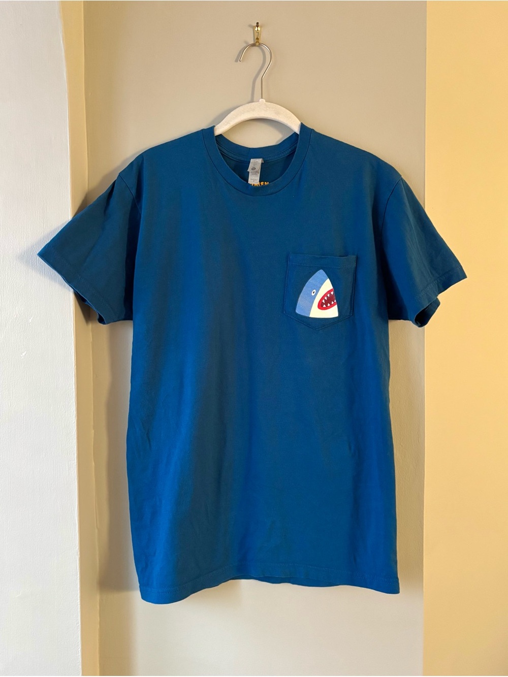 Lorien Stern Shark Pocket Tee, Unisex M